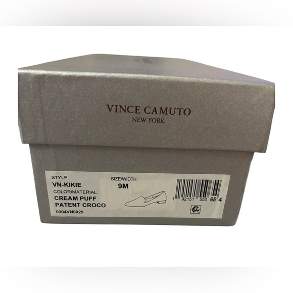 Vince Camuto Tan Crocodile-Embossed Loafers size 9 - Picture 3 of 7